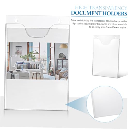 Support multifonction pour brochures et magazines de bureau - 5