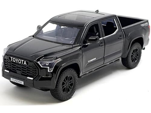Camioneta 2023 Tundra TRD 4x4 Negra 1:24 Modelo Diecast