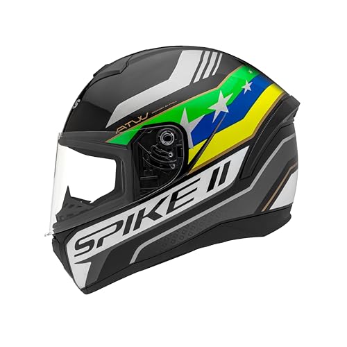 Peels Capacete Moto Fechado Spike II ATW Preto/BRA 56