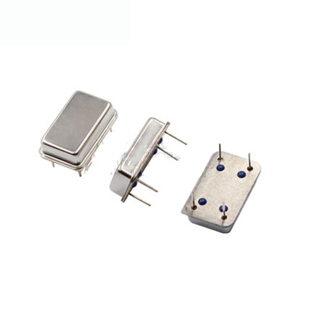 5pieces 1.8432M 1.8432MHZ in-line Active Crystal DIP-4 Rectangular Clock Vibration Full Size