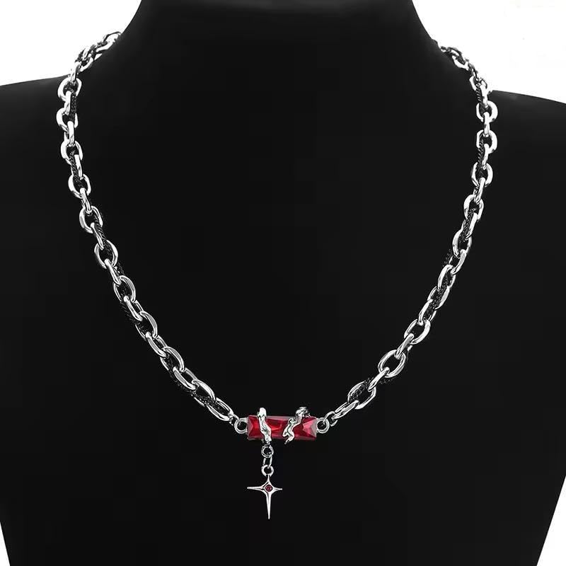 Image of Fashion Jewellery Elegant Wear Chain Pendant Necklace, Stylish Design
