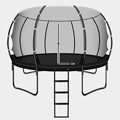 KY Jardín Cama elástica Especificación de trampolín de Barril Rectangular de Alta con Red de Seguridad y Escalera