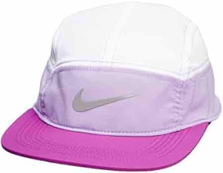 モア Boné de corrida feminino Nike com zíper AW84 ajustável