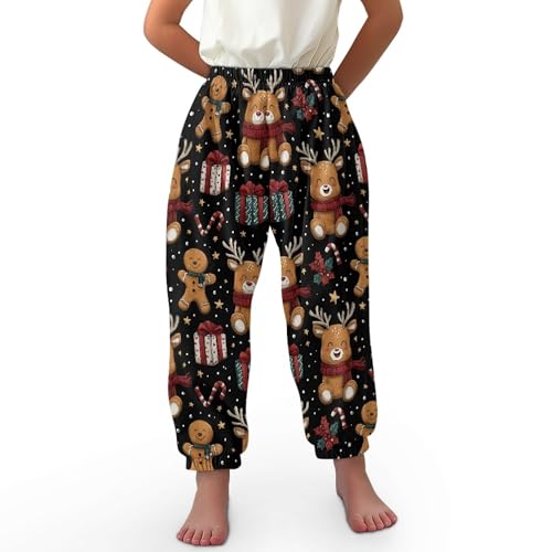Image of Unisex Little Kids Yoga Trousers Bohemian Beach Pants Baggy Harem Activewear for Boys and Girls Age 3-10