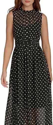 Tommy Hilfiger Womens Flattering Fancy Maxi Sleeveless Dress - Image 2