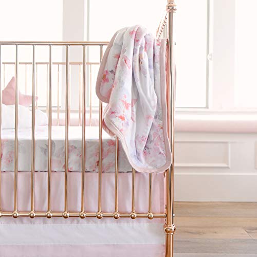 Oilo Newborn Baby Blanket |Gender-Neutral Lightweight Double-Layer Travel Plush Wrap | Breathable Thick Fluffy Throw Blanket |Cute Cuddle Cotton Fabric Comforter |Soft Receiving Toddler/Infant Quilts #TOP5