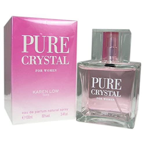 Geparlys Pure Crystal by Karen Low Eau De Parfum Spray oz 100