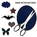 Iron On Patches 25 Pieces, Repair Patches 5 Colors Oval Suede Cowhide Elbow Patches Elbow Knee Iron-on Velvet Patches for Sweater Repair Crafts Repair Kit for Clothing Jeans