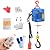 Dremvoist 3 in 1 Electric Hoist Winch,1100LB 1500W Portable Power Winch Crane,110V/120V Electric Winch Crane with Manual Wire Wireless Remote Control,26FT Lifting Height,for Towing,Warehouse,Factories