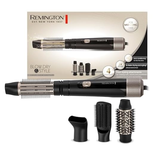 Remington Cepillo de Aire Blow Dry and Style, Anillo colgante, Plástico
