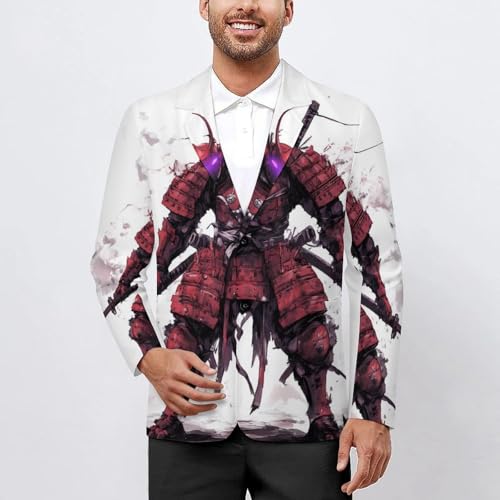 Japanese Samurai Classic Suits Blazer for Men Business Tuxedo Jacket Sport Coat Two Buttons2
