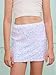 CharmWM Girls Sequin Skirt Kids Fashion High Waisted Sparkle Glitter Party Short Dress Mini Skirts 5-14 Years White