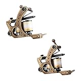 Thomas Brass Coil Tattoo Machine Handmade Pack for (Liner+Shader) 2pcs