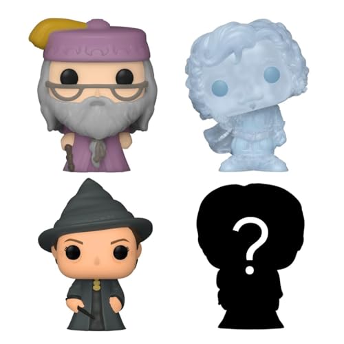 Image of Funko Bitty POP! 4 Pack: Harry Potter - Dumbledore, Nick, McGonagall