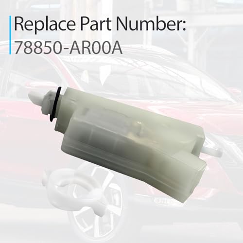 Image of Generic White Fuel Filler Door Lock Actuator Fits for Nissan Rogue 2018-2020 Replaces 78850-AR00A