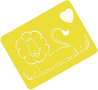 LIFKICH Food Non- Lion Table With Tablemat For Slip Eating Silicone Mats Baby Color Flexible Non-slip Pad Reusable Heat Toddlers Resistant Xcmrandom Children Baking Random Pattern Placemats Kids