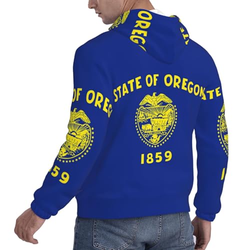 Pull à capuche athlétique homme ample et chaud pour éviter le froid hivernal