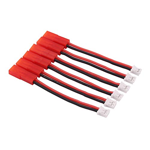 Adaptador PH 2P a JST para batería Lipo de micro drones y helicópteros Blade mCP-X pack de 6