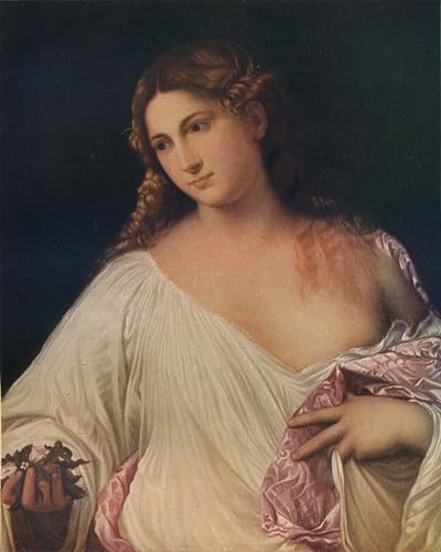 Flore de Tiziano Vecelli affiche pour embellir un mur blanc vide 60x90