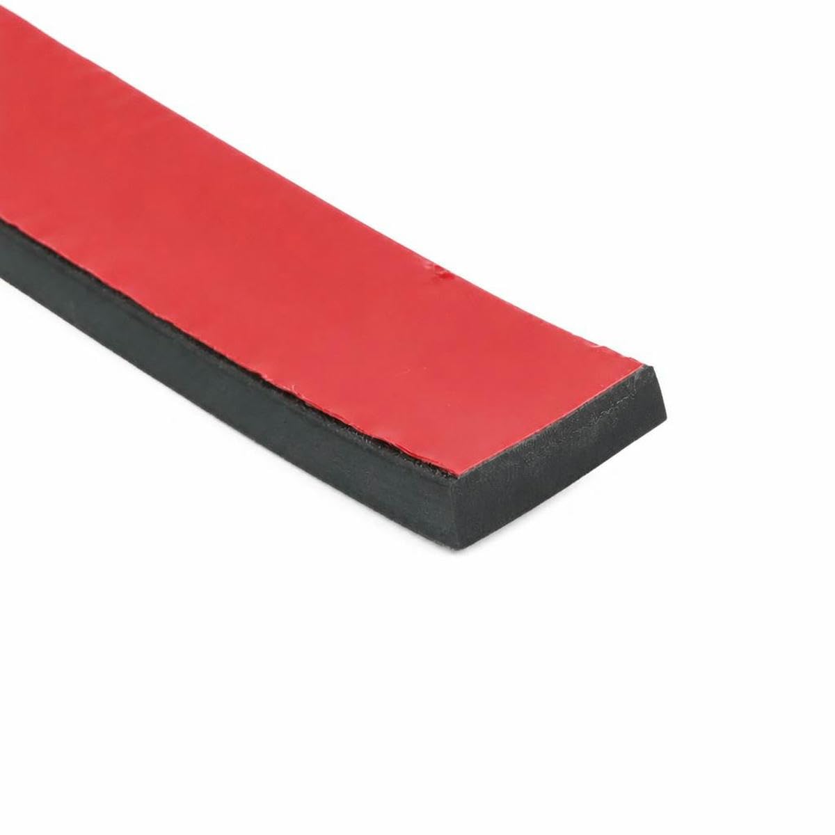 Jmgdj 5X20mm 50Cm Self Adhesive Black Silicone Rubber Strip Furniture Anti-Skid Resistant Durable Shock Absorption And Anti-Collision Gasket-50Cm