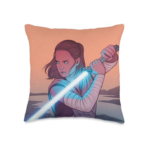 Coussin Star Wars Rey sabre laser multicolore pour créer une ambiance cinéma chez soi - 2