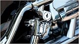  Respaldo trasero de liberación rápida cromado Sissybar Sissy Bar Harley Davidson Sportster Custom Superlow Seven Two Iron Night 883 1200 XL