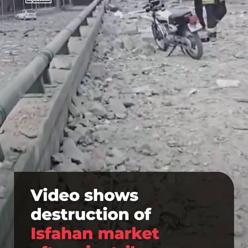 Iranian Red Crescent video shows destruction of Isfahan market