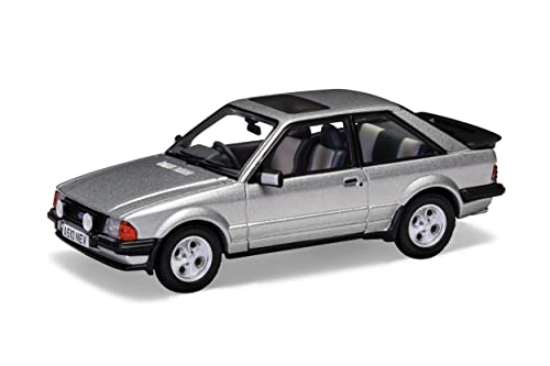 Image of Corgi Ford Escort Mk3 XR3i, Silver, 1:43 Scale, Die-Cast Metal, Adult Car Enthusiasts, Men