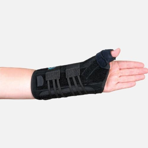 455-LT Orthosis Thumb Titan Felt Left Black Part 455-LT by Hely Weber Qty of 1 Unit