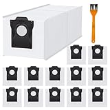 12 Stück Staubbeutel für Dreame X30/X30PR0/X30U1 L10s Ultra / L10 Ultra/L20 Ultra,2,5L große Kapazität Ersatz Zubehör Staubsaugerbeutel