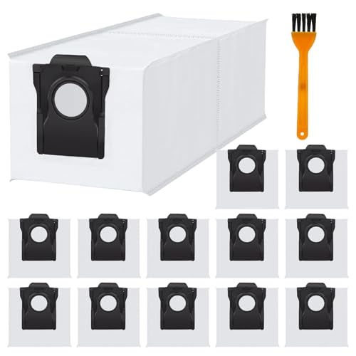 12 Stück Staubbeutel für Dreame X30/X30PR0/X30U1 L10s Ultra / L10 Ultra/L20 Ultra,2,5L große Kapazität Ersatz Zubehör Staubsaugerbeutel