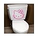 Ambiance-Live Sticker Mural hello Kitty visage - 29 X 40 cm. Rose