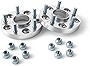 25mm (1 inch) 5x114.3 Hubcentric Wheel Spacers (67.1mm Bore, 12x1.5 Studs) Compatible with Hyundai Genesis Tiburon Veloster Kia Optima Soul Mazda 3 5 CX-7 Miata MX-6 RX-8 Protege Jeep Compass Patriot