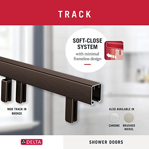 Delta Smcc606-Brz-R Classic Sliding Shower Door, Bronze #TOP2