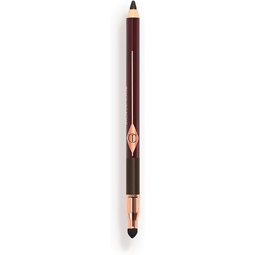Charlotte Tilbury Rock 'N' Kohl Eyeliner Pencil - Waterproof Eyeliner with a Precision Smudger Tip - Infused with an Enhanced Kajal Formula for Sultry, Smokey Eyes