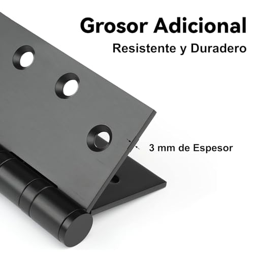La Mejor Selección de Bisagras negras los mejores 5. 6 Imagen adicional