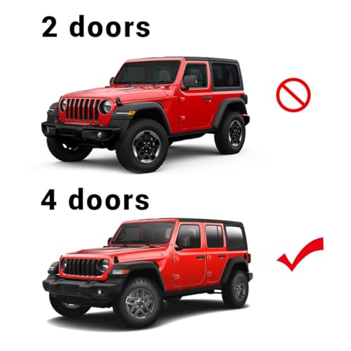 Estribos laterales para Wrangler JK 4 puertas 2007-2017 miniatura 3