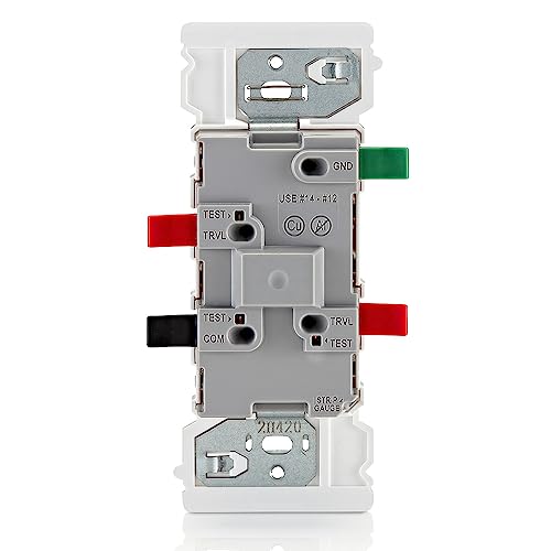 Image of Leviton Lever Edge 15 Amp 3-Way Rocker Switch, E5603-MW, White | (Pack of 40)