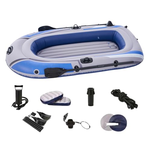, Balsa de | Kayak que sopla para fugas - con Padel y Bomba de Aire para Niños y Adultos, para Estanques, Lagos, Ríos