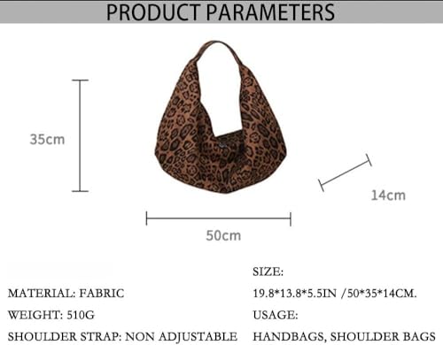 Bolso Tote Grande de Ante Estilo Suelto miniatura 4