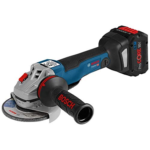 Bosch Esmerilhadeira Angular Gws 18V-10 Pc 18V Com 2 Baterias 1 Carregador E Maleta