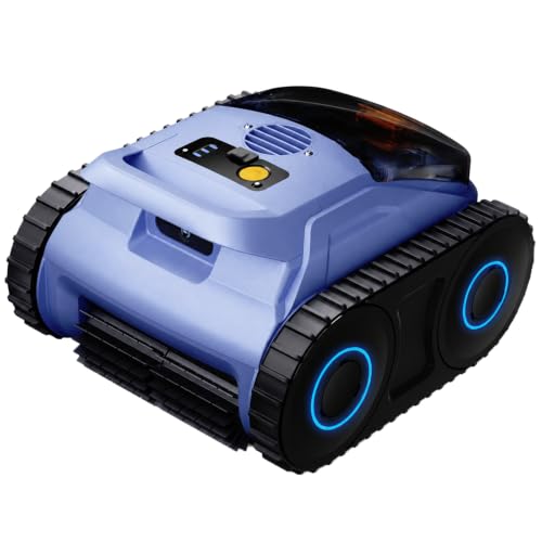 Image of Cordless Robotic Pool Vacuum for Inground Pools, Wall & Waterline Climbing