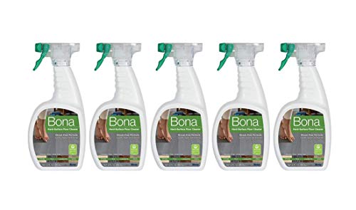 Bona Stone, Tile & Laminate Floor Cleaner Spray, 32 oz, Clear, 32 Fl Oz, 5 Pack
