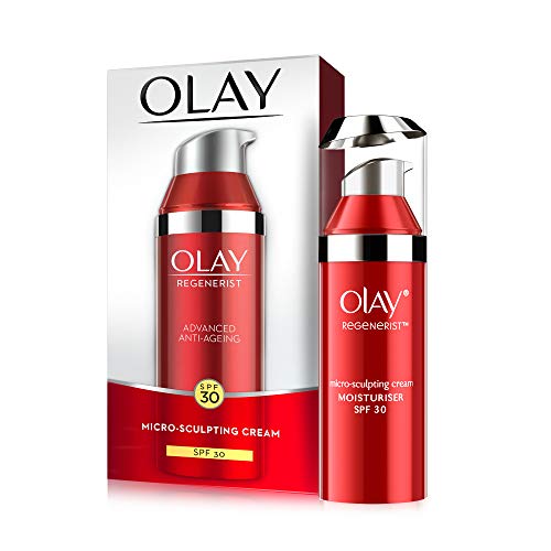 Image of Olay Day Cream Regenerist Microsculpting SPF 30, 50g and Olay Regenerist Advanced Anti-Ageing Revitalizing Night Skin Cream, 50g