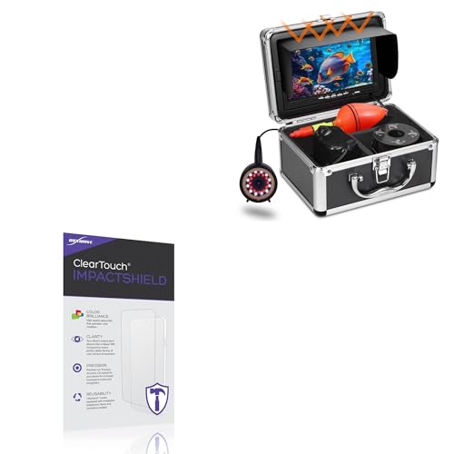 BoxWave Screen Protector Compatible with MOQCQGR HD 720P w/DVR (7 in) - ClearTouch ImpactShield (2-Pack), Impenetrable Screen Protector Flexible Film