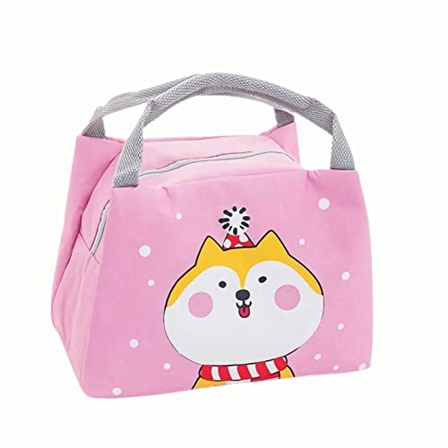 Bolsa Térmica de Poliéster de Bichinhos - Prática e Divertida P/Academia, Passeios e Escola (FOX - C