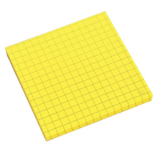 プリントインフォームジャパン info notes ドイツのふせん 【方眼入り】「ブリリアントカラー 75×75mm 」(ブリリアントイエロー)