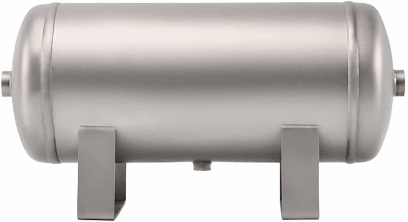 High-Pressure 40L Air Compressor Reservoir Tank - 304 Stainless Steel with Accessories, Ideal for Automation Equipment, Durable & Corrosion-Resistant (10.6 Gal, Style A)