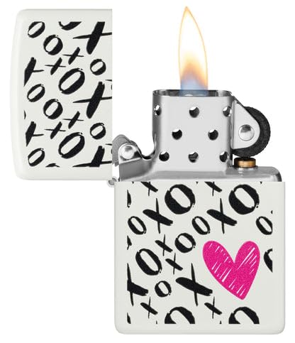 Encendedor Zippo personalizable blanco mate miniatura 6