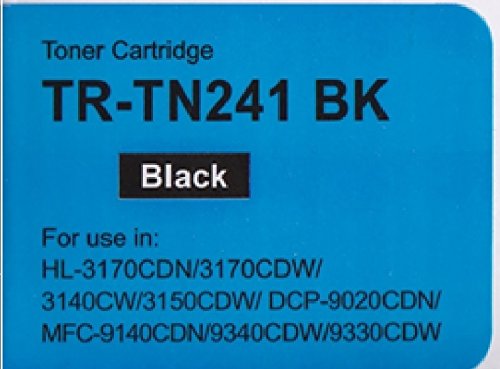1 X TN 241/245 BLACK COMPATIBLE TONER CARTRIDGE FOR BROTHER DCP-9020CDW HL-3140CW/3150CDW/3170CDW/MFC-9330CDW/9340CDW/9140CDN
